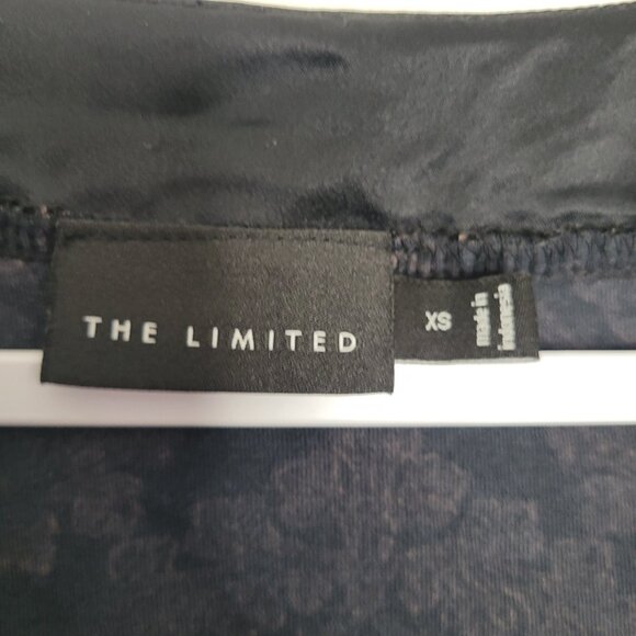 Vintage y2k black brown boho babydoll satin trim tie back party going out top xs - Picture 3 of 7